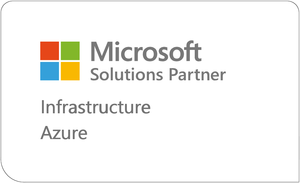 Microsoft Solutions Partner Azure Infra Color